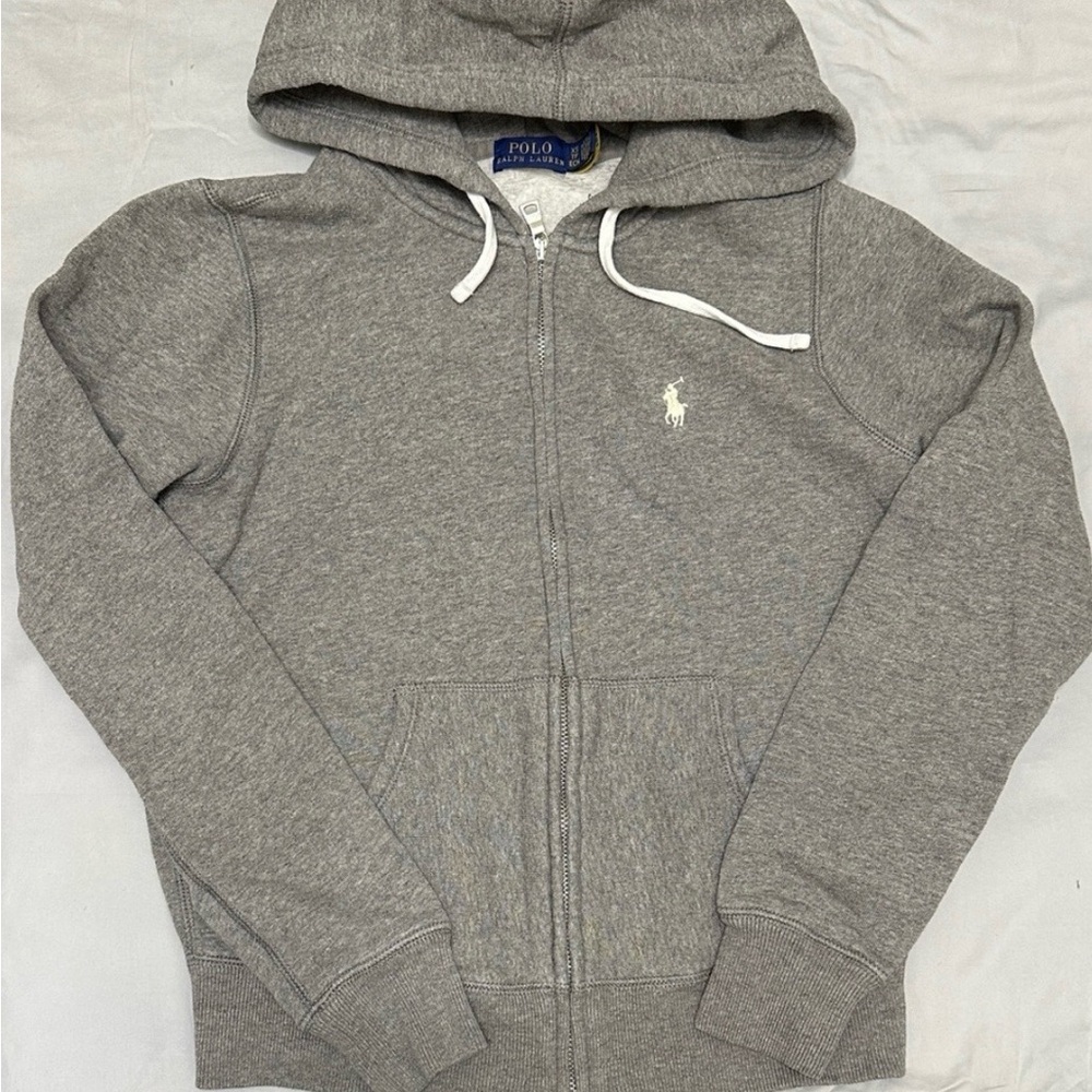 Ralph Lauren Gray Zip-Up Men's Sweater
